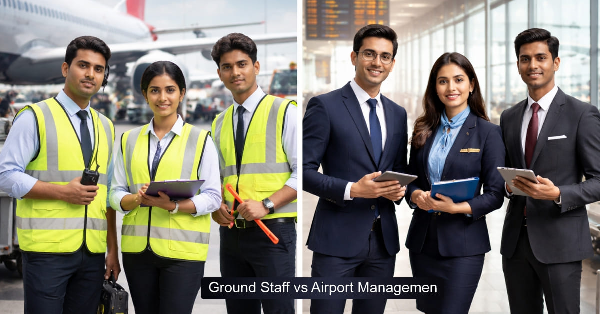 Ground Staff vs Airport Management: Which is the Best Course